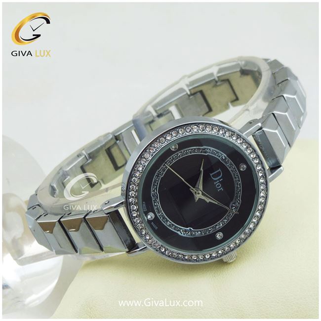 ساعت مچی بند فلزی زنانه برند دیور