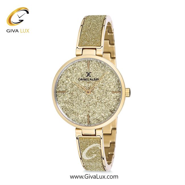 ساعت مچی اورجینال زنانه دنیل کلین طلایی | طلایی| طلایی| کد رفرنس DK12088-2