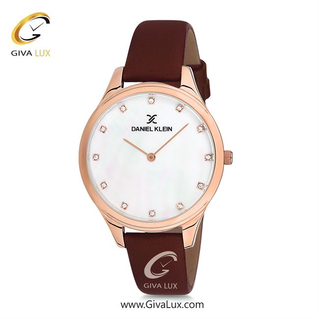 ساعت مچی اورجینال زنانه دنیل کلین رزگلد | قهوه ای| هفت رنگ-نقره ای| کد رفرنس DK12091-2