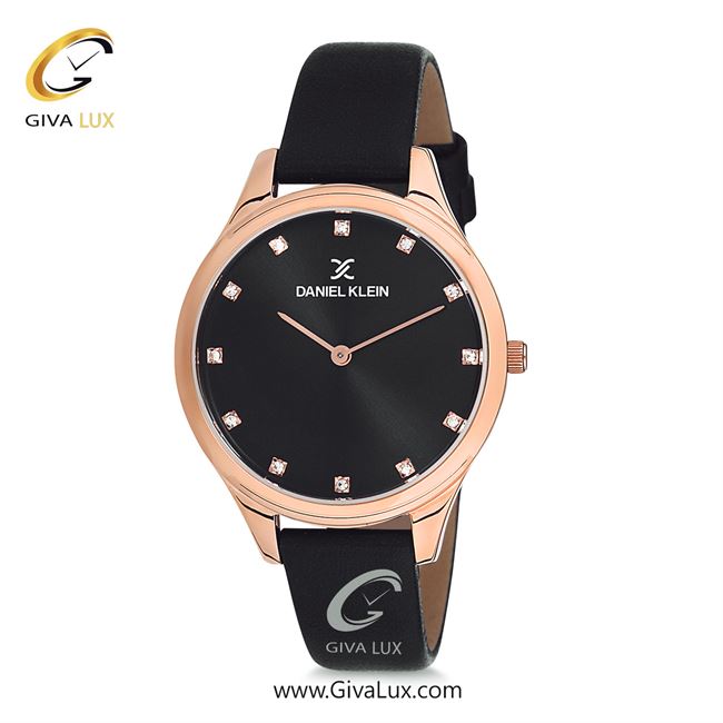ساعت مچی اورجینال زنانه دنیل کلین رزگلد | مشکی| مشکی| کد رفرنس DK12091-6