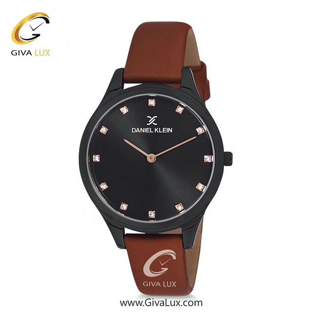 ساعت مچی اورجینال زنانه دنیل کلین مشکی | قهوه ای| مشکی| کد رفرنس DK12091-7