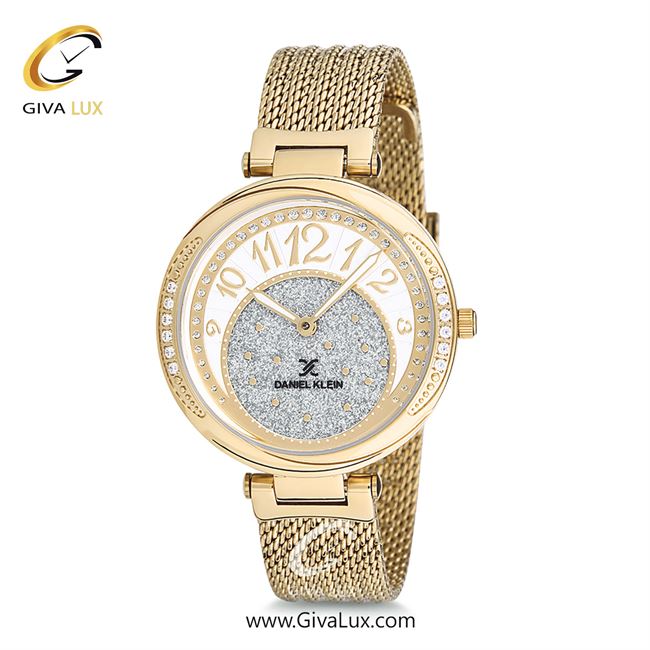 ساعت مچی اورجینال زنانه دنیل کلین طلایی | طلایی| طلایی-نقره ای| کد رفرنس DK12094-2
