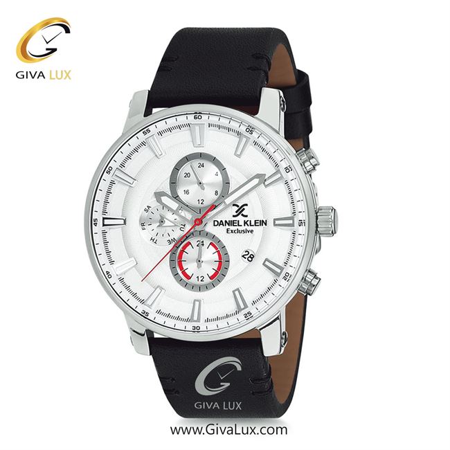 ساعت مچی اورجینال مردانه دنیل کلین سه موتوره فول تایم نقره ای | مشکی| نقره ای| کد رفرنس DK12103-5