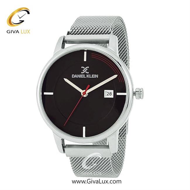 ساعت مچی اورجینال مردانه دنیل کلین نقره ای | نقره ای| مشکی| کد رفرنس DK12105-3