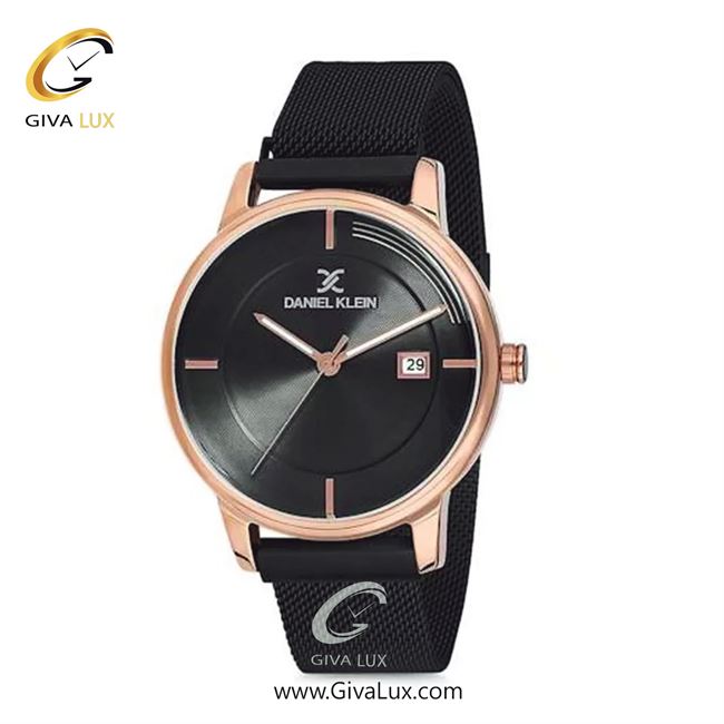 ساعت مچی اورجینال مردانه دنیل کلین رزگلد | مشکی| مشکی| کد رفرنس DK12105-5
