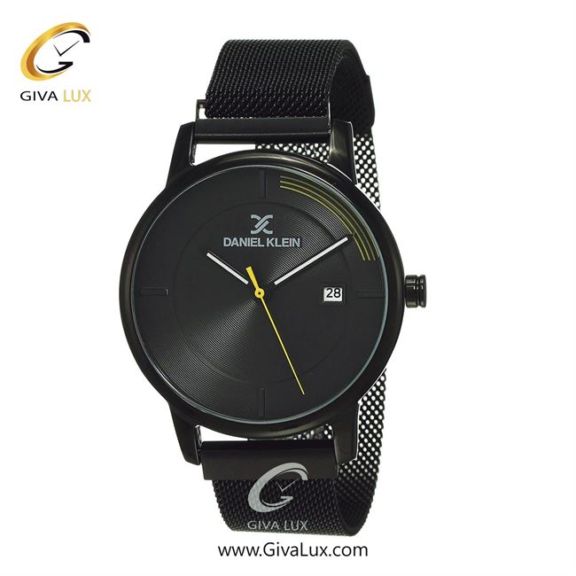 ساعت مچی اورجینال مردانه دنیل کلین مشکی | مشکی| مشکی| کد رفرنس DK12105-6