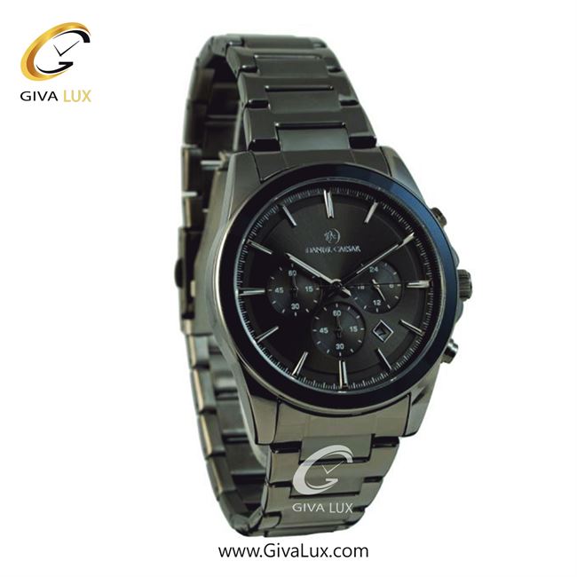 ساعت مچی اورجینال مردانه دنیل سزار سه موتوره کرنوگراف تیتانیوم-مشکی | تیتانیوم(زغالی)| مشکی| کد رفرنس DC-1211
