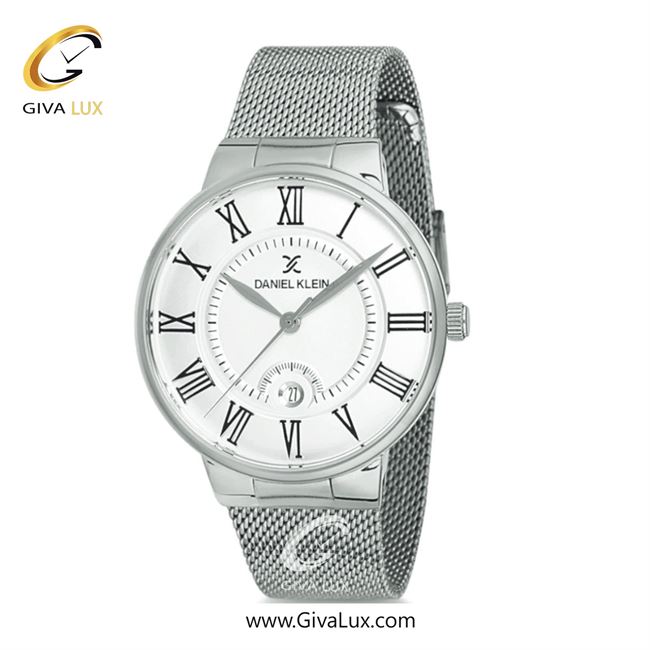 ساعت مچی اورجینال مردانه دنیل کلین نقره ای | نقره ای| نقره ای| کد رفرنس DK12112-2