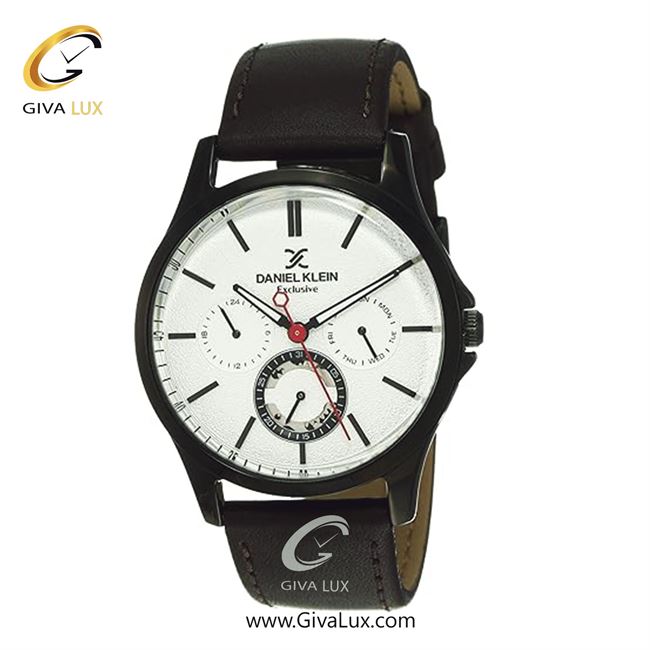 ساعت مچی اورجینال مردانه دنیل کلین سه موتوره فول تایم مشکی | مشکی| نقره ای| کد رفرنس DK12118-6