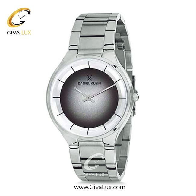 ساعت مچی اورجینال مردانه دنیل کلین نقره ای | نقره ای| نقره ای-دودی|تیتانیوم| کد رفرنس DK12128-2