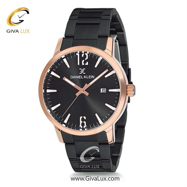 ساعت مچی اورجینال مردانه دنیل کلین رزگلد | مشکی| مشکی| کد رفرنس DK12129-5