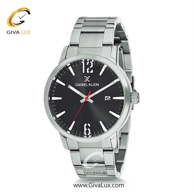 ساعت مچی اورجینال مردانه دنیل کلین نقره ای | نقره ای| مشکی| کد رفرنس DK12129-6
