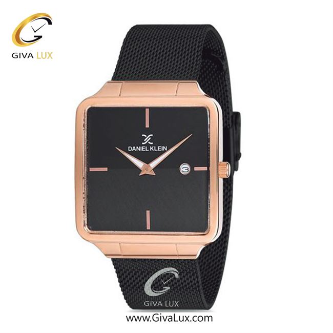 ساعت مچی اورجینال مردانه دنیل کلین رزگلد | مشکی| مشکی| کد رفرنس DK12130-5