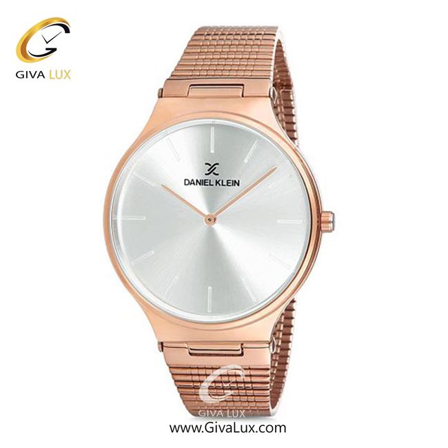 ساعت مچی اورجینال مردانه دنیل کلین رزگلد | رزگلد| نقره ای| کد رفرنس DK12144-3