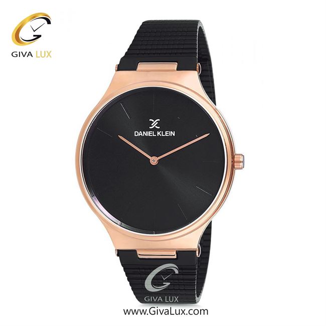 ساعت مچی اورجینال مردانه دنیل کلین رزگلد | مشکی| مشکی| کد رفرنس DK12144-6