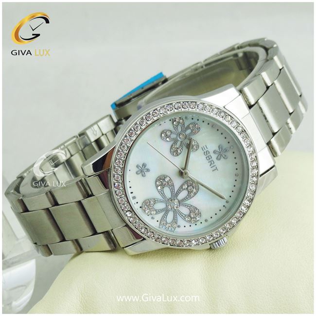 ساعت مچی زنانه نقره ای اسبریت