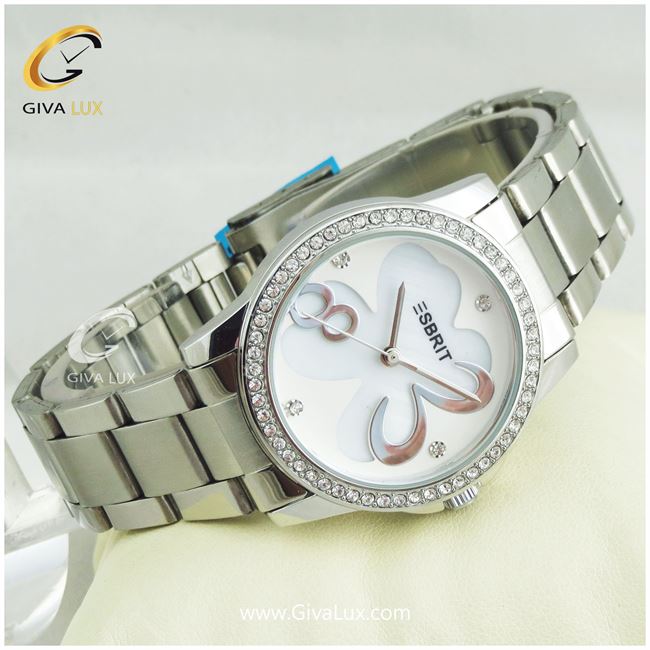 ساعت مچی زنانه نقره ای اسبریت