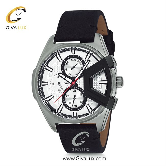 ساعت مچی اورجینال مردانه دنیل کلین سه موتوره فول تایم طوسی | مشکی| نقره ای| کد رفرنس DK12158-2