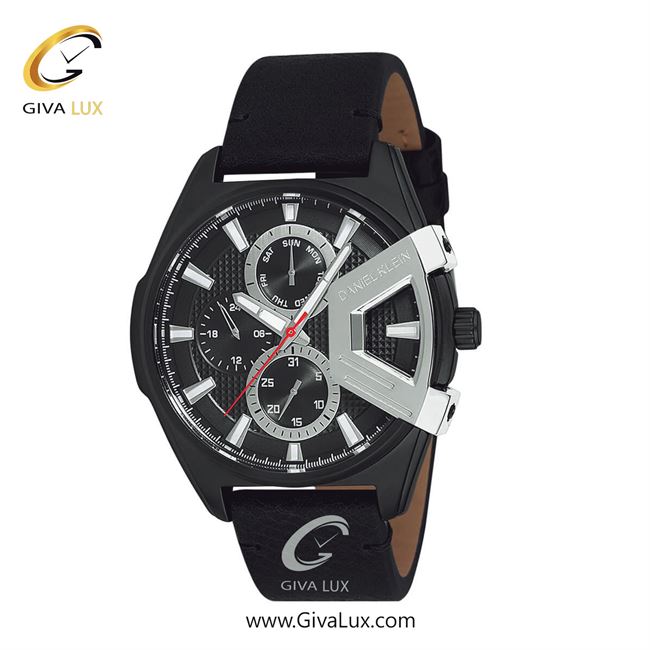 ساعت مچی اورجینال مردانه دنیل کلین سه موتوره فول تایم مشکی | مشکی| مشکی| کد رفرنس DK12158-4