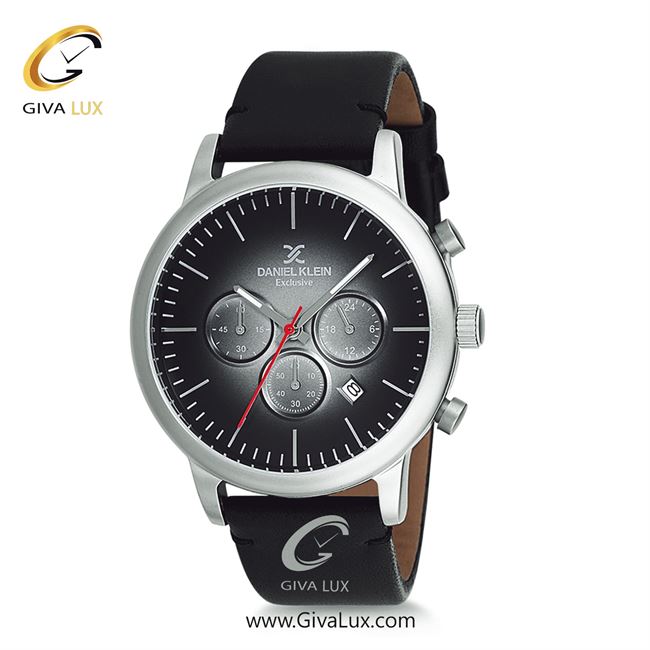 ساعت مچی اورجینال مردانه دنیل کلین سه موتوره کرنوگراف نقره ای | مشکی| مشکی-طوسی| کد رفرنس DK12162-1