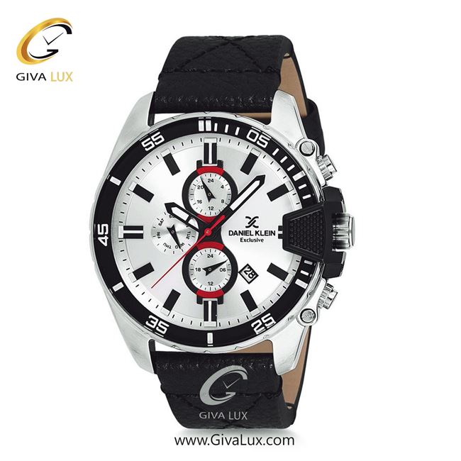 ساعت مچی اورجینال مردانه دنیل کلین سه موتوره فول تایم نقره ای | مشکی| نقره ای| کد رفرنس DK12169-5