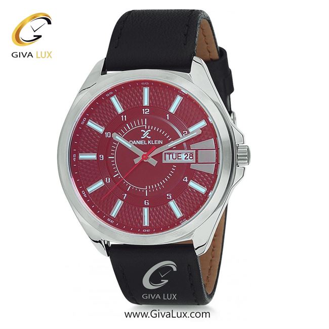 ساعت مچی اورجینال مردانه دنیل کلین نقره ای | مشکی| قرمز| کد رفرنس DK12172-2