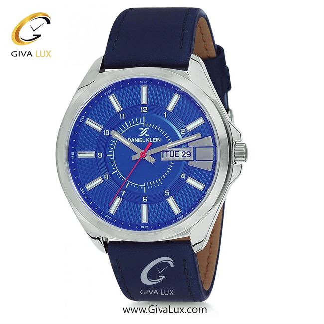 ساعت مچی اورجینال مردانه دنیل کلین نقره ای | سرمه ای| آبی| کد رفرنس DK12172-3