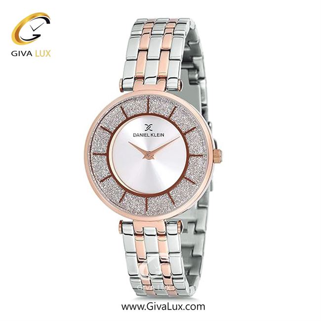 ساعت مچی اورجینال زنانه دنیل کلین رزگلد | نقره ای-رزگلد| نقره ای-رزگلد| کد رفرنس DK12176-4