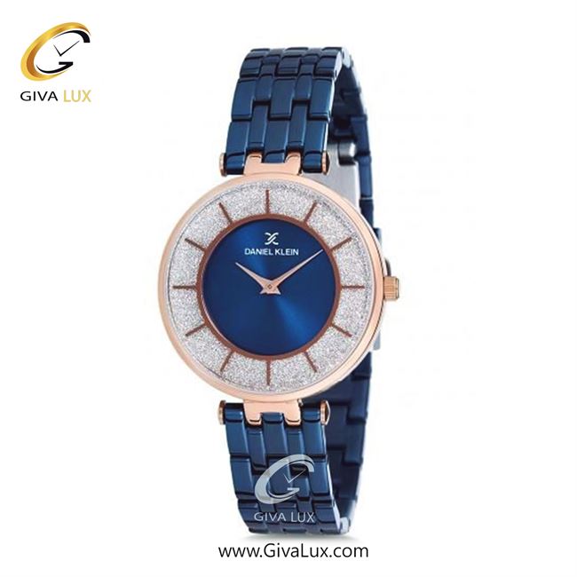 ساعت مچی اورجینال زنانه دنیل کلین رزگلد | سرمه ای| سرمه ای-نقره ای| کد رفرنس DK12176-5