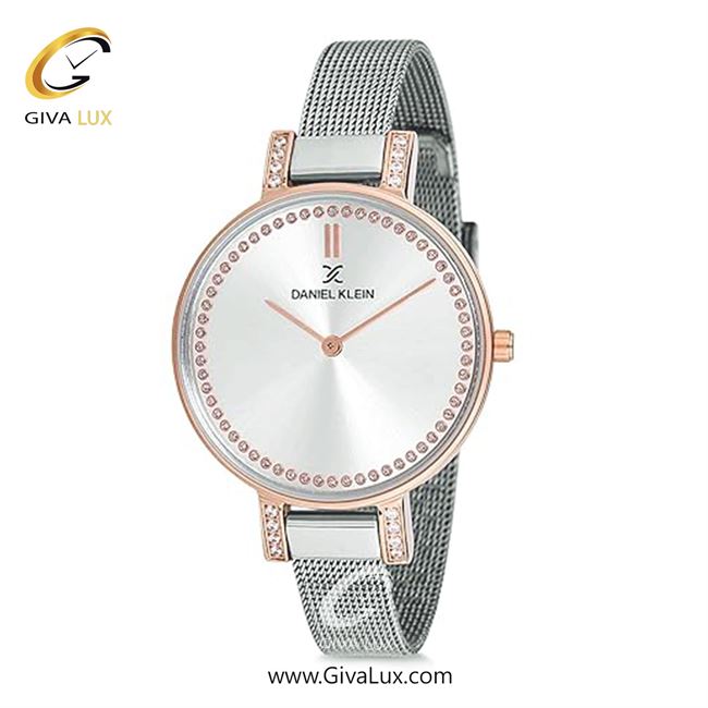 ساعت مچی اورجینال زنانه دنیل کلین رزگلد | نقره ای| نقره ای| کد رفرنس DK12177-7