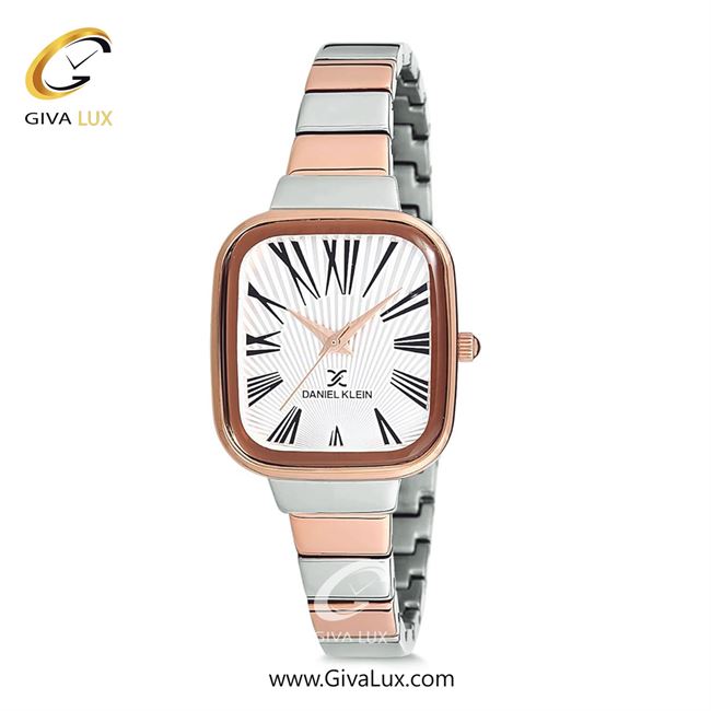 ساعت مچی اورجینال زنانه دنیل کلین رزگلد | رزگلد-نقره ای| نقره ای| کد رفرنس DK12179-4
