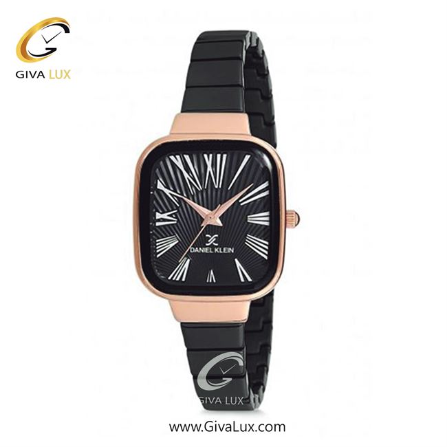 ساعت مچی اورجینال زنانه دنیل کلین رزگلد | مشکی| مشکی| کد رفرنس DK12179-6
