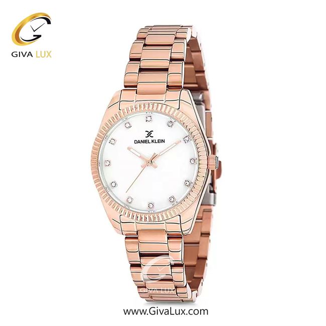 ساعت مچی اورجینال زنانه دنیل کلین رزگلد | رزگلد| سفید| کد رفرنس DK12180-3