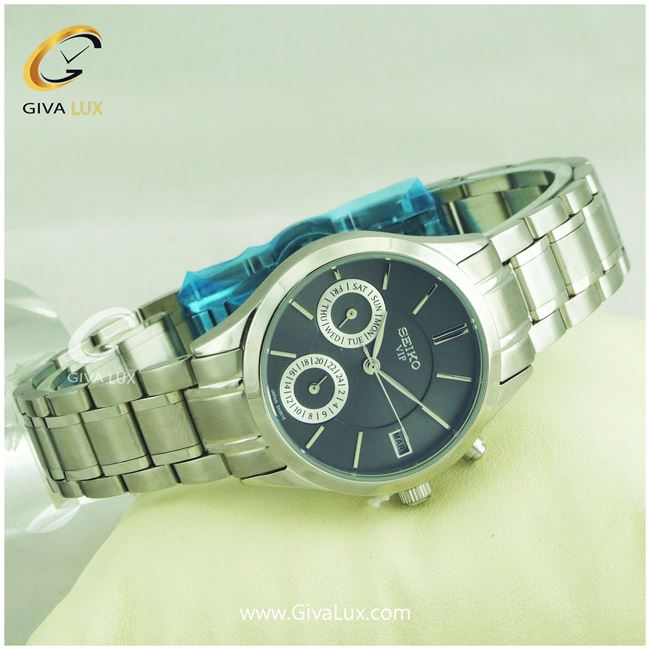 ساعت مچی زنانه سه موتوره فول تایم سیکو