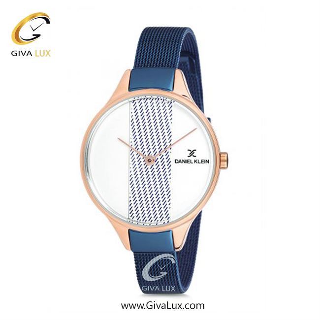ساعت مچی اورجینال زنانه دنیل کلین رزگلد | سرمه ای| سرمه ای-سفید| کد رفرنس DK12182-5