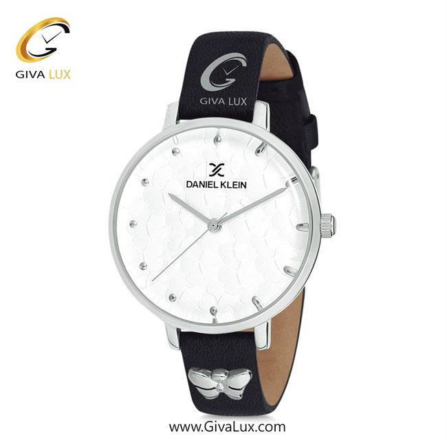 ساعت مچی اورجینال زنانه دنیل کلین نقره ای | مشکی| نقره ای-گلدار/طرحدار-سفید| کد رفرنس DK12184-1