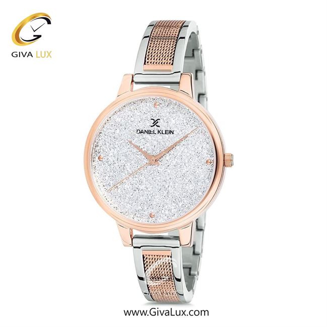 ساعت مچی اورجینال زنانه دنیل کلین رزگلد | نقره ای-رزگلد| نقره ای| کد رفرنس DK12186-4