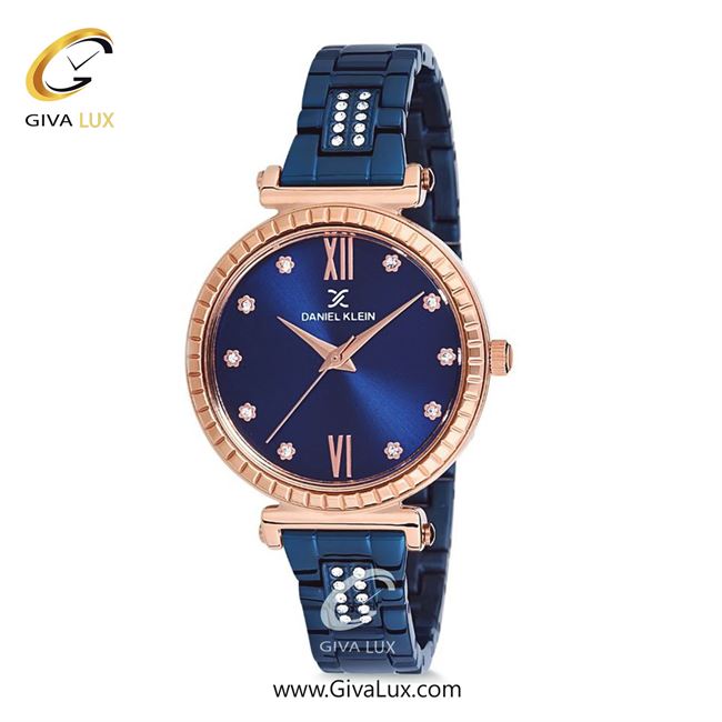ساعت مچی اورجینال زنانه دنیل کلین رزگلد | سرمه ای| سرمه ای| کد رفرنس DK12189-5