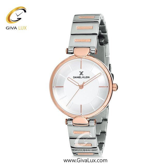 ساعت مچی اورجینال زنانه دنیل کلین رزگلد | نقره ای-رزگلد| نقره ای| کد رفرنس DK12190-4
