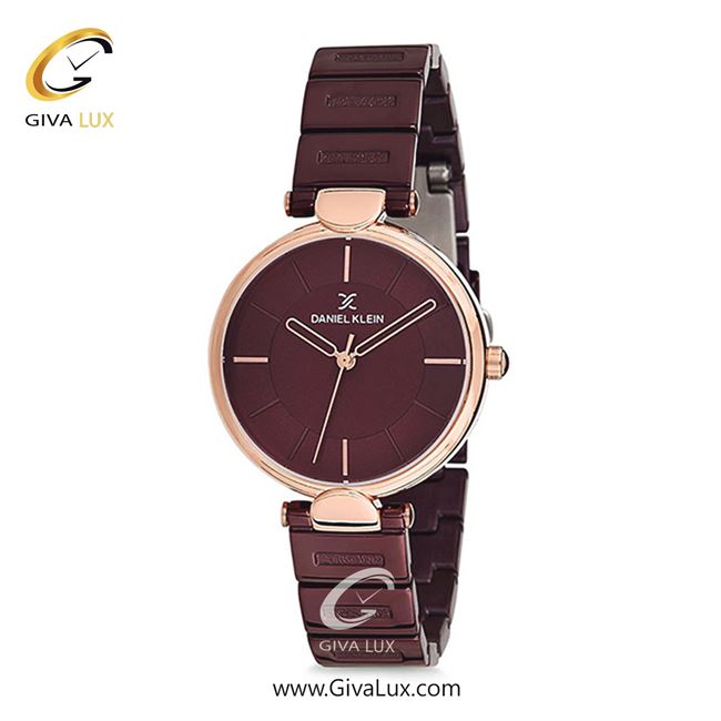 ساعت مچی اورجینال زنانه دنیل کلین رزگلد | زرشکی| زرشکی| کد رفرنس DK12190-5