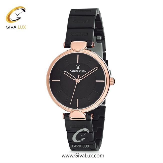 ساعت مچی اورجینال زنانه دنیل کلین رزگلد | مشکی| مشکی| کد رفرنس DK12190-6