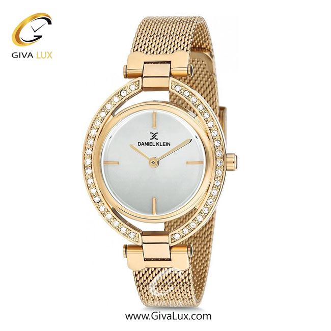 ساعت مچی اورجینال زنانه دنیل کلین طلایی | طلایی| نقره ای| کد رفرنس DK12194-3