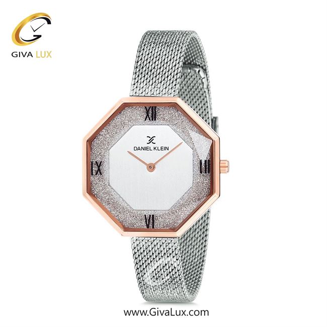 ساعت مچی اورجینال زنانه دنیل کلین رزگلد | نقره ای| نقره ای| کد رفرنس DK12200-7