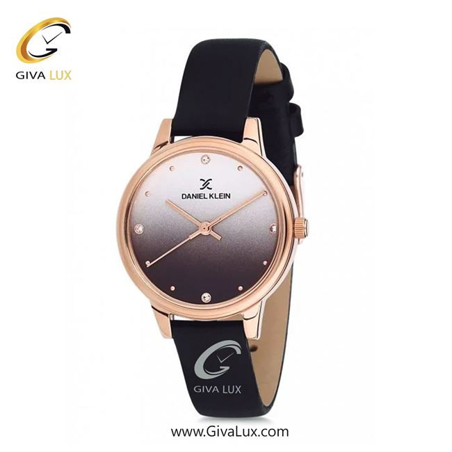 ساعت مچی اورجینال زنانه دنیل کلین رزگلد | مشکی| دودی|تیتانیوم-نقره ای| کد رفرنس DK12201-2