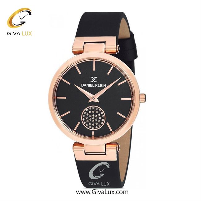 ساعت مچی اورجینال زنانه دنیل کلین رزگلد | مشکی| مشکی| کد رفرنس DK12202-2