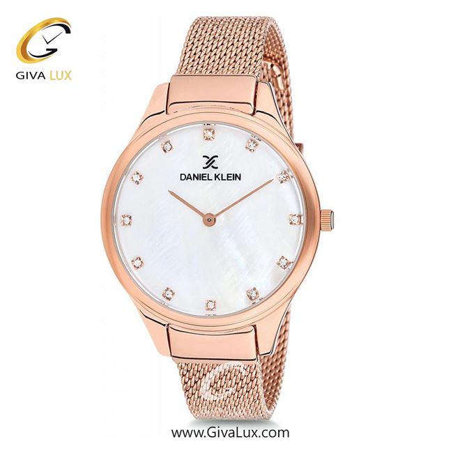 ساعت مچی اورجینال زنانه دنیل کلین رزگلد | رزگلد| نقره ای| کد رفرنس DK12204-2