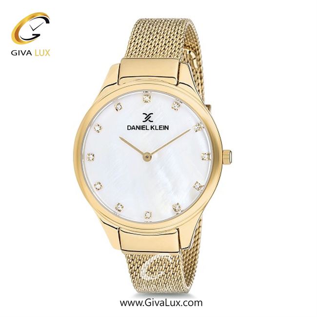 ساعت مچی اورجینال زنانه دنیل کلین طلایی | طلایی| نقره ای| کد رفرنس DK12204-3