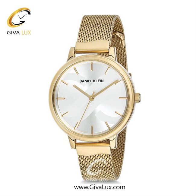 ساعت مچی اورجینال زنانه دنیل کلین طلایی | طلایی| نقره ای| کد رفرنس DK12205-2