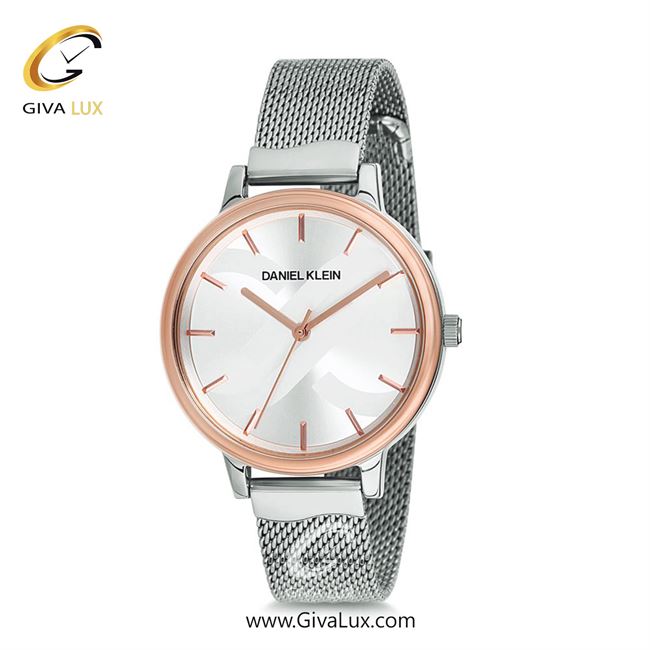 ساعت مچی اورجینال زنانه دنیل کلین رزگلد | نقره ای| نقره ای| کد رفرنس DK12205-4