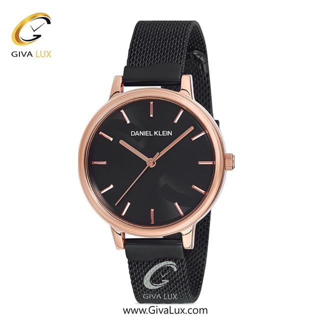 ساعت مچی اورجینال زنانه دنیل کلین رزگلد | مشکی| مشکی| کد رفرنس DK12205-5